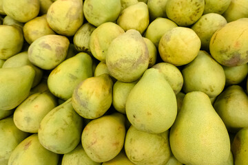 group of pomelo fruit
