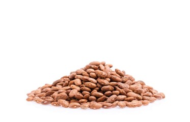 Pinto beans isolated on a white background