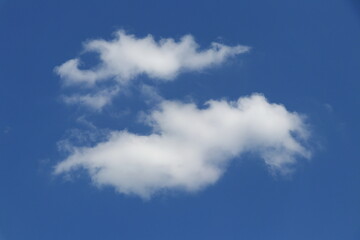 white clouds in the sky