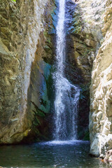 Cyprus Waterfall in Mount Troodos