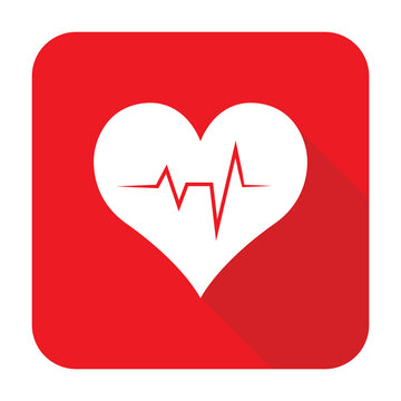 heart cpr medical icon vector design	

