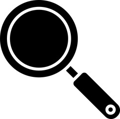 Magnifier Icon. School elements concept icon style