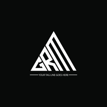 G R M letter logo abstract creative design. G R M unique design