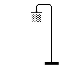 take a bath icon illustration on white 