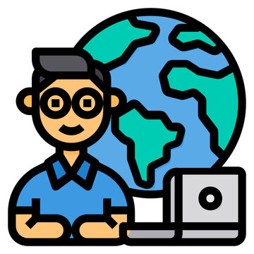 recommend clip art: Report line icon