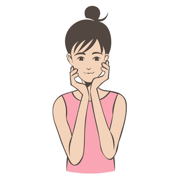 571 件の最適な 顔に手を当てる 画像 ストック写真 ベクター Adobe Stock