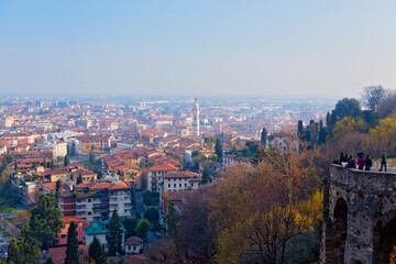Bergamo, Piemont, Italien