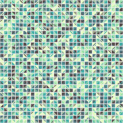 Fototapeta premium Abstract Geometric Pattern generative computational art illustration