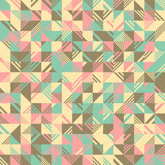 Abstract Geometric Pattern generative computational art illustration