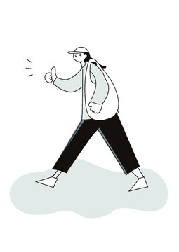 35 Best 人 散歩 イラスト 線 Images Stock Photos Vectors Adobe Stock