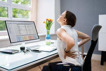 Back Pain And Bad Posture Stress