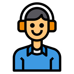 Avatar line icon