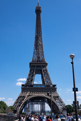Fototapeta na wymiar 2021 06 - Eiffel 1
