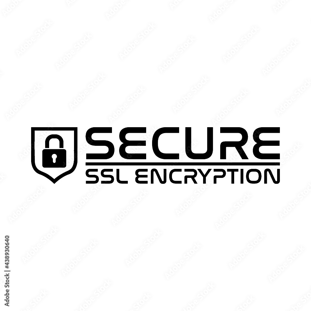 Poster ssl encryption icon isolated on white background