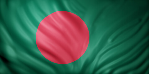 Bangladesh 3d flag