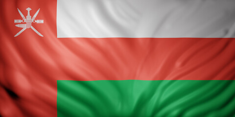  Oman 3d flag
