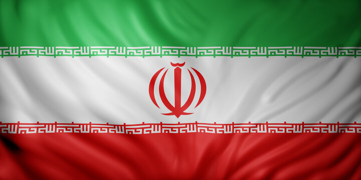 Iran 3d flag
