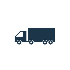 Truck on a white background,  illustration