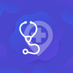 medical help vector icon design