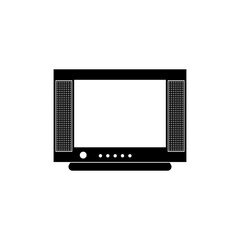 television icon set vector sign symbol