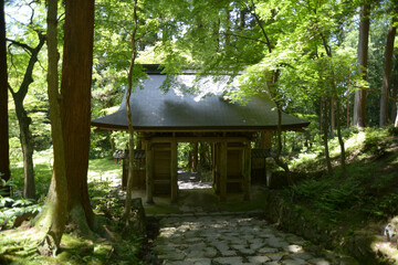 百済寺　仁王門　滋賀県東近江市