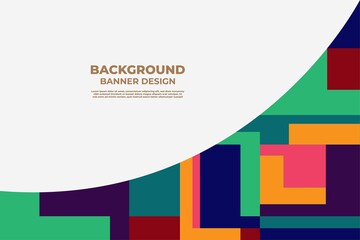 Background Banner Template Design for flyer, poster, sales promotion, advertising and business presentation