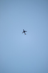 airplane in the sky