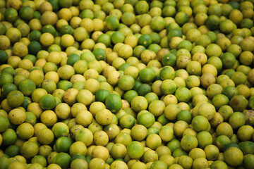 green lemons background