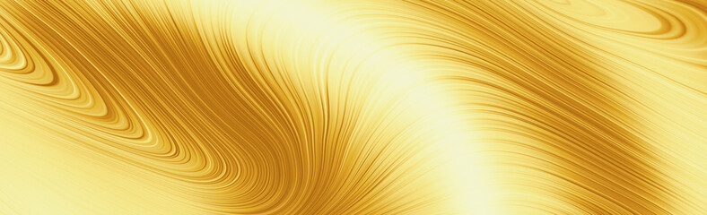 Gold silk wave background