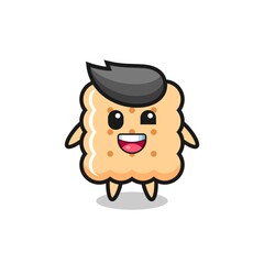 illustration of an cracker character with awkward poses