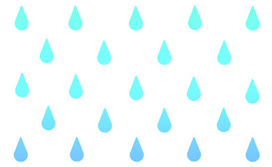 Blue gradient rain pattern