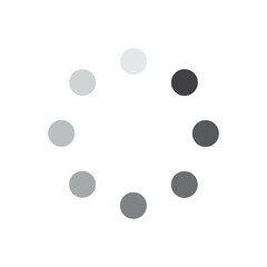 download icon Website Buffer Loader A spinning circle to download information on the website.