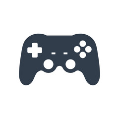 Video game console. Mobile game with buttons for controls isolated on the background