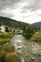 Fototapeta premium landscape with river