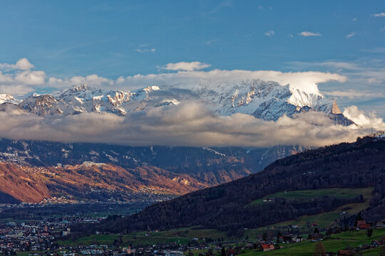 Ongoing storm in Upper Rhine Valley