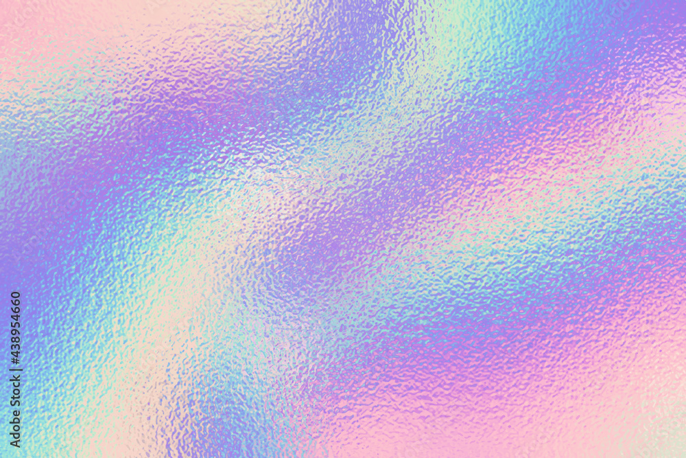 Aufkleber hologram background. iridescent foil effect texture. holography pattern. pearlescent gradient. rainb