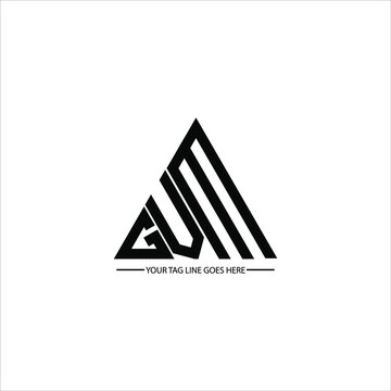 G V M letter logo abstract creative design. G V M unique design
