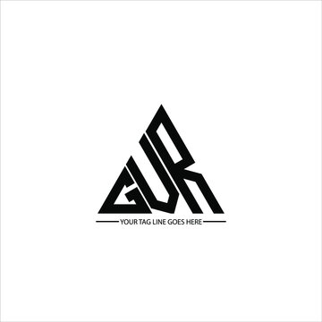 G V R letter logo abstract creative design. G V R unique design