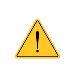 Caution sign. Work in progress sign. Proceed with a caution sign. Warning icon. Caution SVG icon.