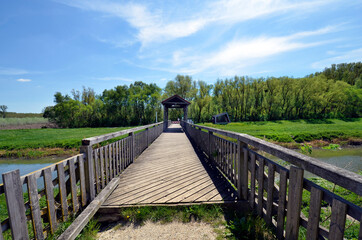 Austria, Historic Bridge of Andau