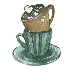 Vintage cozy home in soft light. Scandinavian cozy home decor. Modern living room interior design. Flowers in pots. Beige colors.