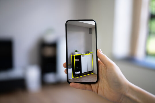 AR Mobile Phone Window Measurement App