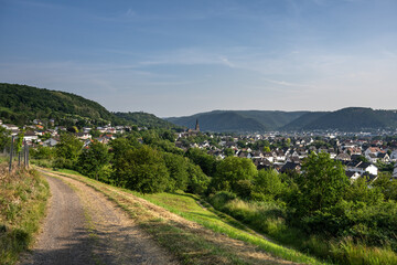 Fototapeta na wymiar Limesweg Rheinbrohl Juni 2021