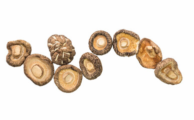 Dried shiitake/.One of the most popular vegetables to cook