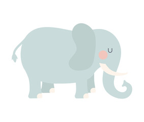 pretty elephant icon