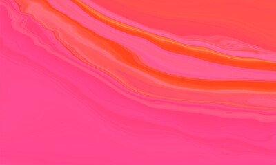 Red abstract background. Abstract digital banner. Liquid acrylic texture.