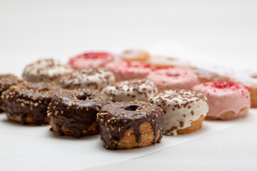 ドーナッツ, デザート, おやつ, 甘い, ケーキ