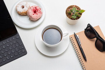 在宅勤務, テレワーク, コーヒーブレイク