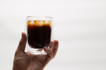 アイスコーヒー, コーヒー, グラス