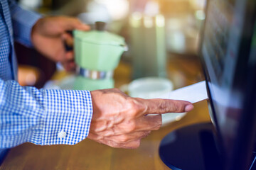 device, automatic, bank, bill, billing, business, buy, cafe, card, cash, cashier, checkout, cheque, coffee, coffee shop, concept, counter, customer, design, digits, finance, hotel, illustration, invoi